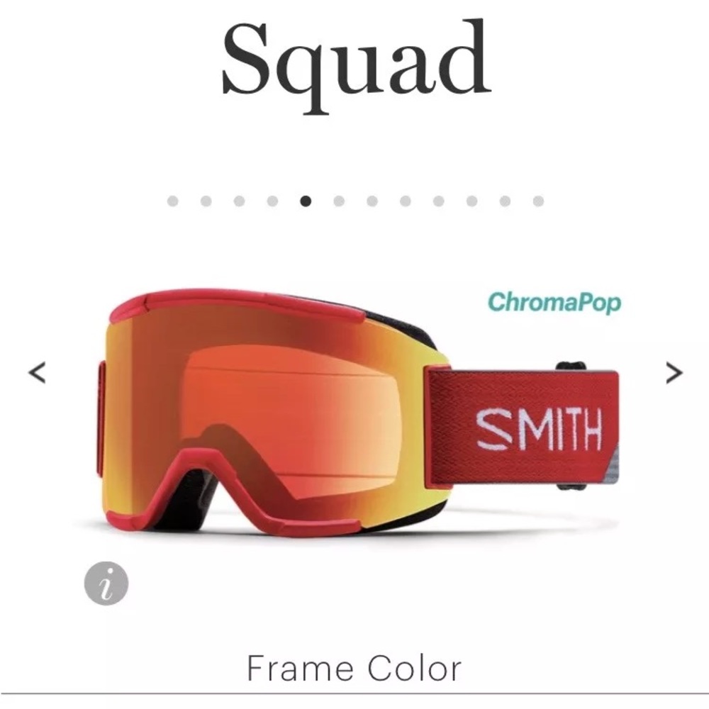 Smith goggles